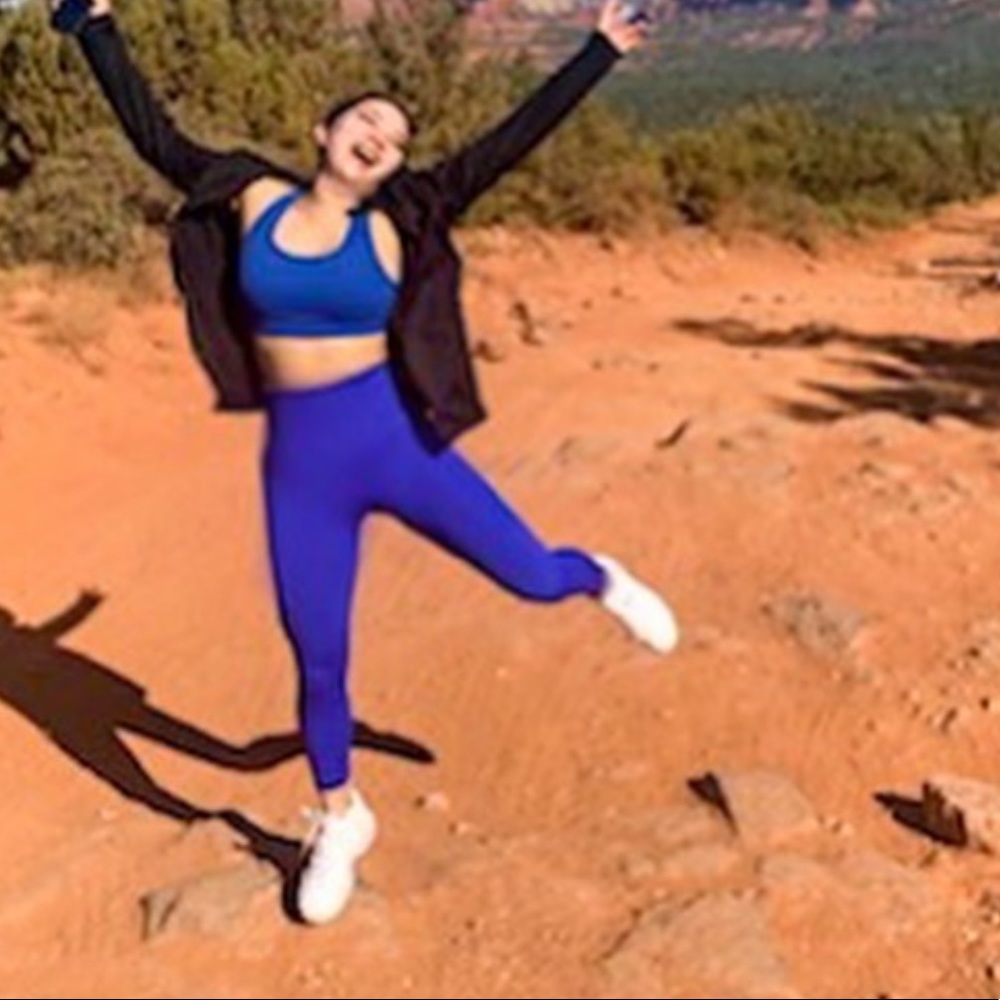 Work out blue set!